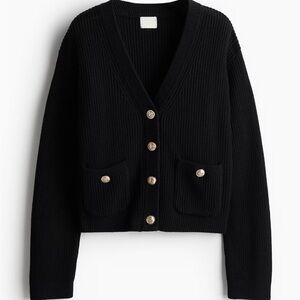 H&M Pocket Detail Cardigan Sweater NWT Size XS